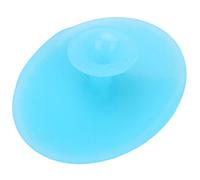 Silicona Fuerador del Cuerpo, Cepillo de Limpieza Facial Suave Exfoliante Exfoliante de Bañera de bebé Cepillo de Limpieza de la Cara para 1-12 Meses bebé (azul desnudo)