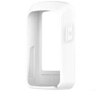 Silicona funcional para protección para Wahoo ELEMNT ROAM para V3 compatible con soportes comunes de manillar y retención de dimensiones completas del dispositivo (blanco)