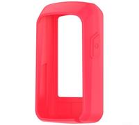 Silicona funcional para protección para Wahoo ELEMNT ROAM para V3 compatible con soportes comunes de manillar y retención de dimensiones completas del dispositivo (rojo)