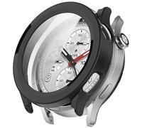 Silicona Funda Compatible con Xiaomi Watch S5 Case, Carcasa Delgada Protección Completa Funda de Repuesto Cover para Xiaomi Watch S5 Smartwatch Accesorios (Negro)