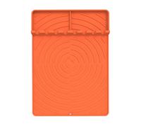 Silicona Grill Mat, No Slip Kitchen Griddle Mats, Heat-Resistant Cooking Sheet, Easy to Clean for Bonfire, Family, Gatherings, Party, Camping, Garden, 15,87 x 11,73 x 0,98 pulgadas