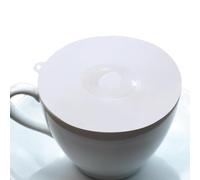 Silicona Lids - Clear Silicone Cup Covers Lids | Dustproof Coffee Mug Covers For Water Cups, Hot And Cold Drinks, Reusable Food Grade Siliconee Suction Seals For Home, Office And Travel