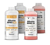 Silicona para moldes 1:1 R PRO 10, Silicona Líquida para la Fabricación de Moldes de Silicona, No Tóxica Y Rápida, Caucho Silicona para Moldes de Resina,silicona para hacer moldes (4 kg)