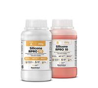 Silicona líquida para moldes 1:1 R PRO 10, Silicona Líquida para la Fabricación de Moldes de Silicona, No Tóxica Y Rápida, Caucho Silicona para Moldes de Resina, silicona para hacer moldes (500 gr)