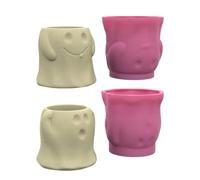 Silicona multifuncional de calavera para resina epoxi, suministros de manualidades para hacer jarrones decorativos y organizadores de resina epoxi
