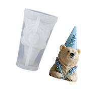 Silicona multiusos de las bandejas de del perro del oso para los partidos que hacen postre que hace la bandeja de del silicón del uso de la cocina