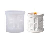 Silicona multiusos para vasos de almacenamiento hechos a mano, resina y yeso, suministros de manualidades de uso diario, decoración de calle romana
