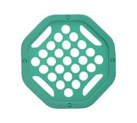 Silicona para ejercicios de mano - verde, 17,5 cm, herramienta de agarre, web portátil para fortalecer las manos, entrenador de agarre para mujeres, hombres, adolescentes, niños, familia, fitness