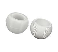 Silicona para fabricar, fundición de resina, maceta de hormigón, caja de almacenamiento con forma de béisbol, jabón, deporte, manualidades