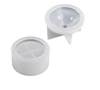 Silicona Para Moldes Caja de almacenamiento apilable, moldes resina, molde organizador silicona for estuche joyería con tapa DIY, 1 Uds(Set)