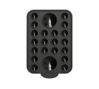 Silicona Phone Grip, Suction Cup Magnetic Smartphone Holder, 8,9 x 6 x 0,7 cm, 3,5 x 2,36 x 0,28 pulgadas Flexible Mount Accessory for Vlogging Filming Travel Bathroom Mirror Wall Window Use 50 g