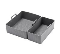 Silicona Pot Baking Tray, Multifunctional Air Fryer Accessories, Air Fryer Tray, Baking Tray for Air Fryer, Air Fryer Silicone Liners, Oven Baking Tray Accessories for Air Fryers