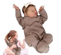 Silicona Reborn Recién Nacido | Muñeca Nacida de renacida durmiendo 19 Pulgadas,Muñeco Suave para Nacido, muñeco Juguete tamaño Real, Regalo d