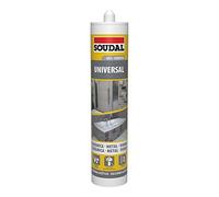 Silicona Soudal Acida U Gris