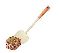 Silicona Spatula, Frying Shovel Tool, Heat Resistant, Safe Design, Kitchen Utensil, for Home, Bakery, Restaurant, Soup Making, Camping, Picnic, BBQ, RV Cooking, 13.19x4.17x1.18in