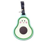 Silicona Suitcase Label Tags - Fruit Shape Luggage Tags, Cute ID | Privacy Address Cover For Flying Luggage Accessories Bag Identifier Travel Essentials Vacation Cruise Airplane Cabin Gear Handbag.