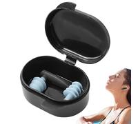 Silicona Swim Earplugs - Surfing | 4-layer Waterproof Design For Adults Showering Swimming Bathing And Other Water Sports