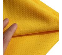 Silicona Tejido antideslizante, Tejido no deslizante Punto de goma Plástico Drop Tejido plástico para suelas Cojines de asiento Alfombras Colchones Sofá (Yellow/3X1.5Meter)