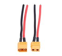 Silicona xt60 macho enchufe cable resistente sobres de litio conjunto para ventiladores RC 88A 2 piezas RC Accesorios