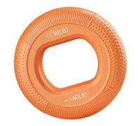 Silicone Adjustable Hand Grip Ring - 78.5mm Diameter 75g For Finger Wrist Strength - Force Arm Muscle Trainer For Men Women - Rehabilitation Exercise Equipment