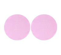 Silicone Baking Mat 2 Pack | Non - Stick Dough Rolling Mat with Size Scale | Reusable Pastry Pad for Cake Turntable/Countertop/Pizza Making | Food Grade, BPA