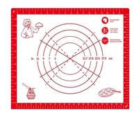 Silicone Baking Mat Rolling Kneading Board Non Stick High Temperature Resistant Pastry Dough Sheet Crust Cookie Bread Easy Clean(40x50cm)