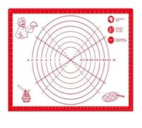 Silicone Baking Mat Rolling Kneading Board Non Stick High Temperature Resistant Pastry Dough Sheet Crust Cookie Bread Easy Clean(50x70cm)