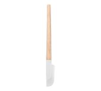 Silicone Baking Spatula Kitchen Tool - Wooden Handle Flexible Long Spatula for Cooking, Mixing, Spreading & Stirring, Heat-Resistant Silicone Utensil for Cakes, Bread, Butter, Jam in Home