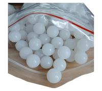 Silicone Balls 1-100pcs White Round Solid Sealing Balls 2mm-70mm for DIY Parts(25mmx50pcs)