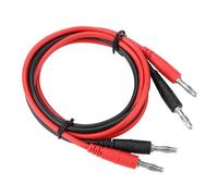 Silicone Banana Plug Test Lead Crocodile Clip Multímetro Cable 40.6in