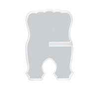 Silicone Book Holder Mold - Epoxy Casting Mould, Book Stand Silicone Mold with Flexible Non Stick Design, DIY Resin Craft Tool, Home Desk Decoration Accessory, Arts and Crafts Supply for Holiday