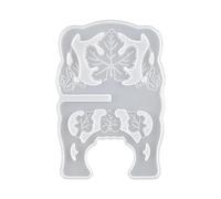 Silicone Book Holder Mold - Resin Casting Book Stand Form, for Epoxy Craft Display Use, Medium Size Clear Silicone Material, DIY Home Decoration Handmade Arts Crafts Creative Gift Purpose Kit