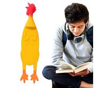 Silicone Bookmark, Chicken Bookmarks, Automatic Page Holder, Cute Book Accessories, Gift For Books Lovers, Kids Bookmark Animal, Fun Page Marker, Bookish, Teacher Reader, Bookmarks