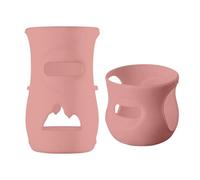 Silicone Breastfeeding Bottle Covers: Food-Grade Insulation Sleeves For Glass Milk Bottles, Easy To Maintain, Ideal For Safe Feeding And Temperature Control Glass Milk Bottle Insulation Sleeves: Food-