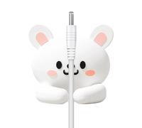 Silicone Cable Organizer - Self Adhesive Capybara Clamps, Cord Clips for Diameter Under 6mm, Desk Wire Holder | Charger USB Extension Key Appliance Phone Home Car Bedside Wall Management