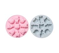 Silicone Cake Mold Broken Shell Chicken Easter Chocolate Drop Glue Mold Sugar Ice Cube Baking DIY Tool (2Pcs)