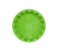 Silicone cake mold, green circle, approximately 23x3.8cm, temperature-resistant and easy to clean