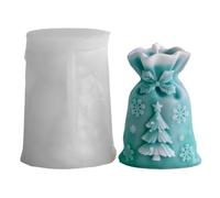 Silicone Candle Mold, Christmas Bag Soap Crafts, Non Stick Craft with Detailed Design, Compact Arts Accessory, Candle Mold with Festive Style, Craft Tool for Kids, Adults and Birthday