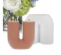 Silicone Candle Mold - Rainbow Design | Tear Resistant Reusable Silicone For Handmade Candles | Perfect For Home DIY Workshops & Home Decor