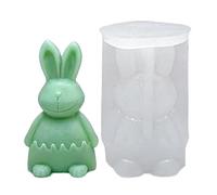 Silicone Candle Molds | Easy Release Mould,Rabbit Candle Mold,Home Resin Soap Chocolate Cake Pudding Candy Statue Concrete Casting