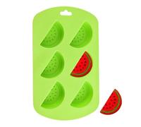 Silicone Candy Mold, 6 Cavity Fruit Shaped Non Stick Reutilizable Supplies, Chocolate Candy Molds for Baking, Premium Sturdy Material, Kitchen and Baking Accessories for Family Adults Birthday Party