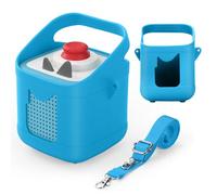 Silicone Case for Toniebox 1&2 Audio Player, Soft Protective Silicone Sleeve with Easy To Carry Handle Soft Anti-Slip Protective Sleeve Compatible