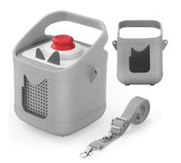 Silicone Case for Toniebox 1&2 Audio Player, Soft Protective Silicone Sleeve with Easy To Carry Handle Soft Anti-Slip Protective Sleeve Compatible