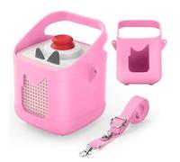 Silicone Case for Toniebox 1&2 Audio Player, Soft Protective Silicone Sleeve with Easy To Carry Handle Soft Anti-Slip Protective Sleeve Compatible