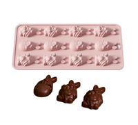 Silicone Chocolate Mold, Easy Release Candy Mold, Non Stick Easter Molds with Sturdy Design, Baking and Decorating Tool, Candy and Cake Accessory with Flexible Shape, Molds for Jelly & Pudding