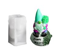 Silicone Christmas Molds - 3D Gnome Shaped Baking Mold, Fall Elements Dwarf Crafts | Flexible Silicone Material, Easy Release Design, Reutilizable Baking Tool, Ideal para vacaciones, invierno, Acción