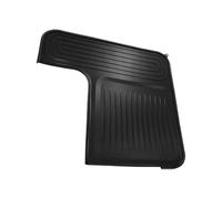 Silicone Coffee Mat - 12.2x11.34x8.27 Inches Non-slip Waterproof Pad for Heat Resistance, Easy Cleaning with Protective Cover, Sturdy Silicone for Bar, Home, Counter, Dining, Black, Multipurpose Use