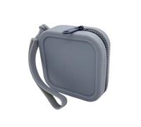 Silicone Coin Purse for Women - Silicone Coin Purse, Silicone Coin Purse, Zipper Coin Wallet | Square Coin Wallets Purse, Small Headset Bag, Portable Cosmetic Purse for Credit Card, Keys