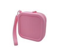 Silicone Coin Purse - Square Mini Change Wallet, Small Makeup Coin Purse With Smooth Zipper, CompactWallet For Credit Cards, Keys, Lipstick, Portable Travel Accessory, Everyday Use For Women And Teen