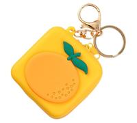 Silicone Coin Pursekeychain - Widely Used Small Change Coin Purse cutePattern - Effortless OIN Pouch cuteMultipurpose cuteBagkeychain Zipper Design with Metalkeychain For Backpack